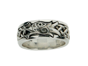 Mens Norse Forge Dragon Ring by Keith Jack