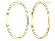 Open Oval Earrings by Reign