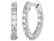 In & Out Hoop Earrings by Reign
